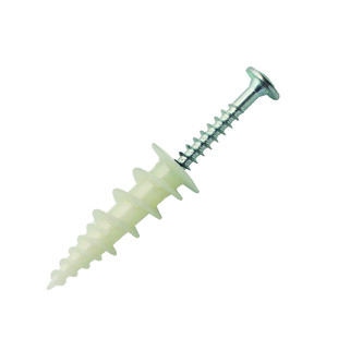 CHEVILLE AUTOPERCEUSE PLATRE NYLON VIS TETE RONDE KRONOS BTE 50