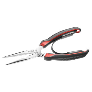 PINCE 1/2 RONDE BECS LONGS DROITS L.200MM