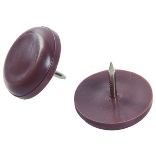 PATIN PLASTIQUE A CLOUER MARRON