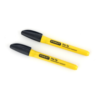 MARQUEUR NOIR POINTE FINE - CARTE 2PCS