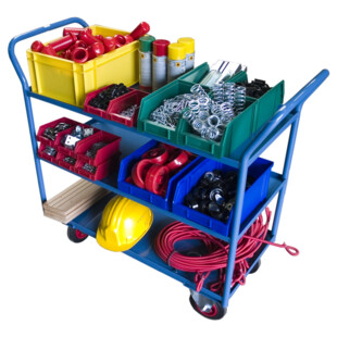 SERVANTE 3 PLATEAUX TOLE 400 KG