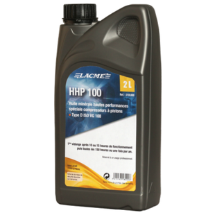 HUILE SPECIAL COMPRESSEUR A PISTON HHP100 2L