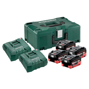 PACK 4 BATTERIES LiHD 18V 8AH + 2 CHARGEURS ULTRA RAPIDE