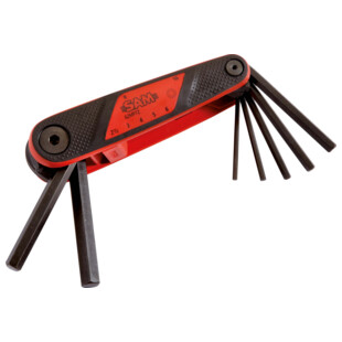 MONTURE BI-MATIERE AUTOMATIQUE DE 7 CLES MALES 2,5 A 10 MM