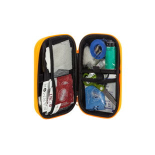 TROUSSE DE SECOURS ''ARTISAN'' 2/4 PERSONNES ORANGE FLUO