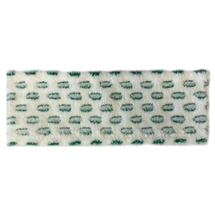 FRANGE MICROFIBRE 40CM CLUSTER VERTE
