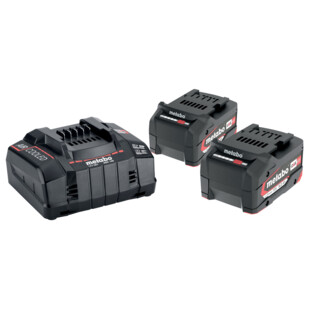 PACK BATTERIES LI-ION 18V 5,2AH + CHARGEUR RAPIDE ASC 145