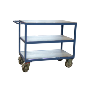 SERVANTE D'ATELIER 3 PLATEAUX BOIS 400 KG