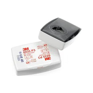 FILTRE ANTI POUSSIERES DANS UN BOITIER 3M™ 6035 P3 (PAQUET DE 20)