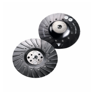 PLATEAU TURBO VENTILE 125MM M14 POUR DISQUE FIBRE