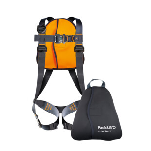 HARNAIS AVEC SAC INTEGRE PACK AND GO