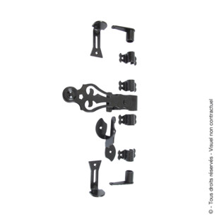 ESPAGNOLETTE PROVENCE LACETS RUSTIQUES - SUPPORT SECURITE