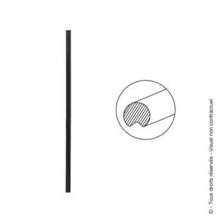 TRINGLE RAINUREE POUR ESPAGNOLETTE PROVENCE