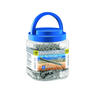 VIS TERRASSE INOX A2 PANELVIT® FP TR TX 5x50 + EMBOUT INOX