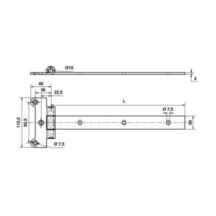 PENTURE FESTONEE TYPE F 30X4
