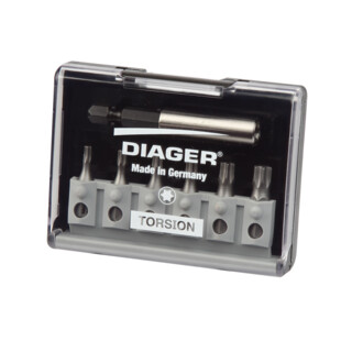 EMBOUT DE VISSAGE TORSION TX (COFFRET DE 7 PIECES)