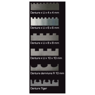 PLATOIR A COLLE INOX 280X115MM (AVEC 6 LAMES)