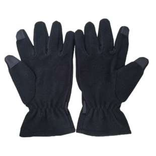 LOT TOUR DE COU+BONNET+GANTS ARTIC NOIR TAILLE UNIQUE