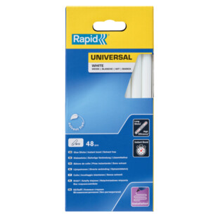 COLLE UNIVERSELLE BLANCHE EN BATON Ø 12 MM (BOITE DE 48)