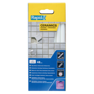 COLLE CÉRAMIQUES EN BATON Ø 12 MM (BOITE DE 48)