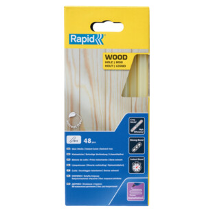 COLLE BOIS EN BATON Ø 12 MM (BOITE DE 48)