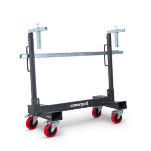 CHARIOT MOBILE PORTE-PLAQUES + PINCES LA750-PRO 1705x550x1305MM