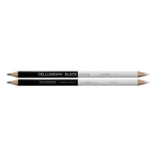 CRAYON UNI LYRA CELLUGRAPH BLACK&WHITE BTE DE 50