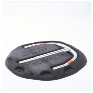 BARRIERE DE PARKING EN CAOUTCHOUC RECYCLE