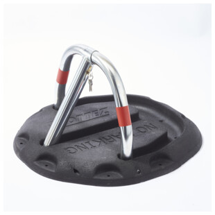 BARRIERE DE PARKING EN CAOUTCHOUC RECYCLE