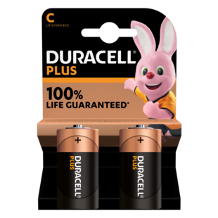 PILE ALCALINE  DURACELL 100%PLUS