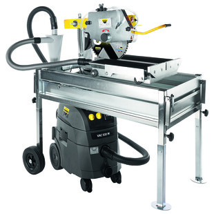 SCIE SUR TABLE A EAU ET A SEC CTS-830 AVEC 1 DISQUE SHOXX UX13 Ø450MM