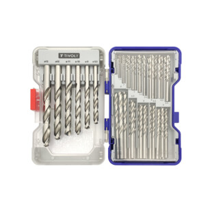 FORET QUEUE CYLINDRIQUE HSS TAILLE MEULE (RANGER BOX 100 PCES)