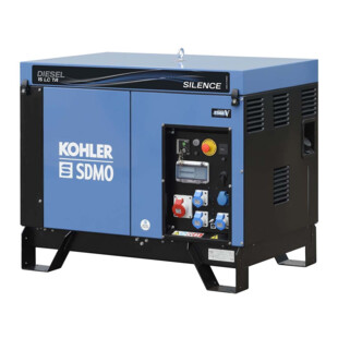 GROUPE ELECTROGENE DIESEL TRIPHASE SILENCE MOTEUR KOHLER 11.9 KVA STAGE V