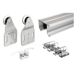 SYSTEME COULISSANT POUR PORTES DE PLACARD TUBEL