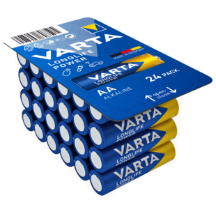 PILE ALCALINE VARTA LONGLIFE POWER