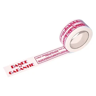 RUBAN ADHESIF "BANDE DE GARANTIE"