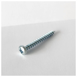 VIS AGGLO TC POZI ZN BLANC BTE 500