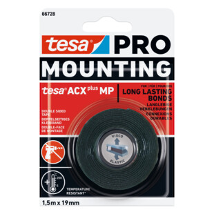 DOUBLE-FACE DE MONTAGE ACX+ 66728 NOIR 5 M X 19 MM