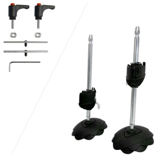 PIEDS DE SECURITE AJUSTABLE POUR ECHELLE PRIME (LA PAIRE)