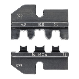 MATRICE DE SERTISSAGE POUR CONNECTEUR SOLAIRE MC4 4-10MM²