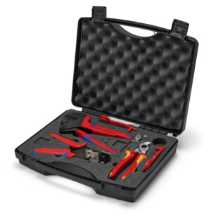 MALETTE A OUTILS POUR LE PHOTOVALTAÏQUE CONNECTEUR SOLAIRE MC4 7 OUTILS