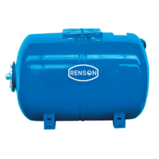 RESERVOIR A VESSIE HORIZONTAL 50L PRESSION MAX 10BARS