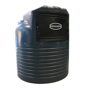 CUVE STOCKAGE FUEL PEMD 2500L ARMOIRE INTEGREE POMPE 50L/M