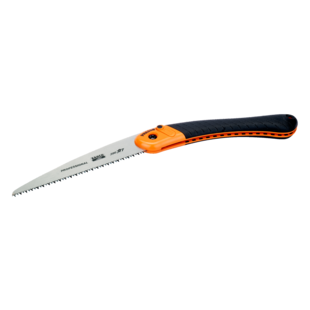 SCIE REPLIABLE AVEC MANCHE BI-MATIERE "BOIS SEC"