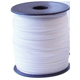 TRESSE POLYPROPYLENE BLANCHE 8 FUSEAUX