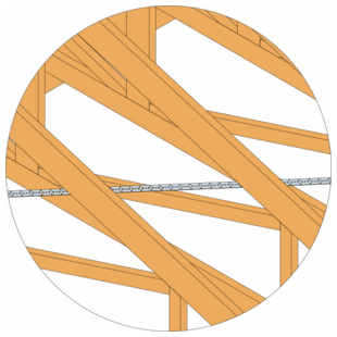 FEUILLARD PERFORE ACIER GALVANISE