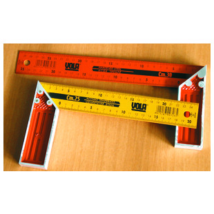 EQUERRE DE MENUISIER ACIER LAQUE