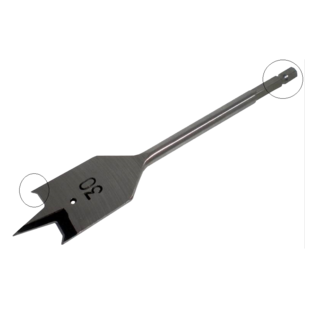 MECHE A BOIS PLATE A QUEUE 6 PANS