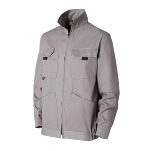 BLOUSON OPTIMAX COTON/POLYESTER GRIS