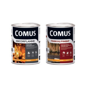 SYSTEME DE PEINTURES INTUMESCENTES ANCORFLAMME + FINIBOIS/FINIBAT